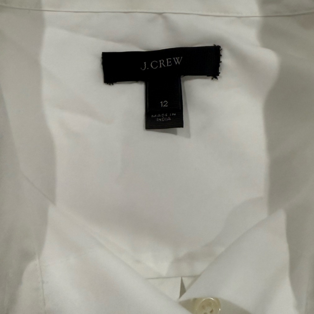 J. Crew Crisp White Shirt